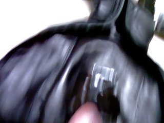 Big precum on wifes boots, and cum