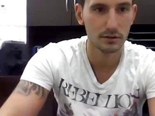 Kameraya Onun Big Dick mastürbasyon Seksi Guy