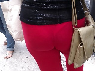 SDRUWS2 - tara permezz RED LEGGINS U thong VIŻIBBLI