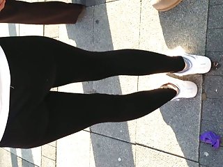Hot Black Leggings Teen deel 1 van 2