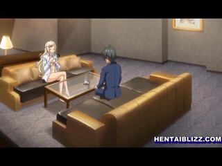 Angeseilt hentai bekommt ihr dildoed bigboobs und wir